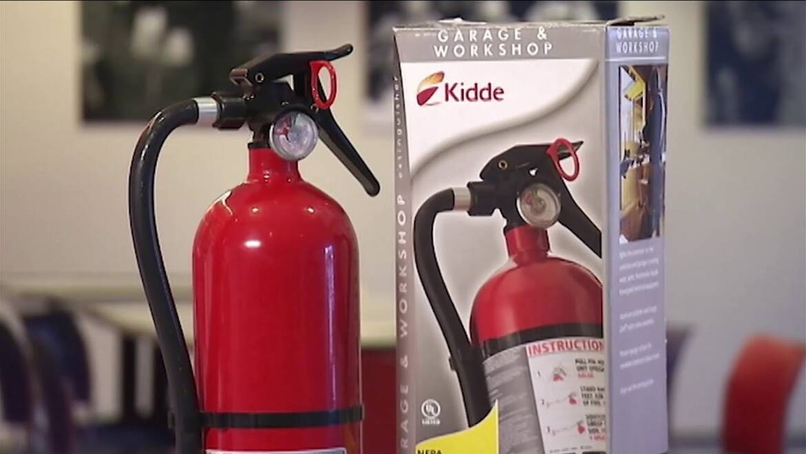 OSFM Warns of Kidde Fire Extinguisher Recall